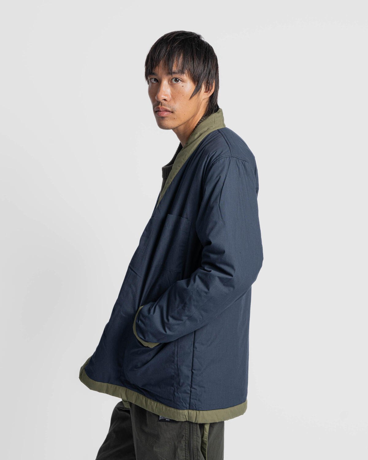 Universal Works REVERSIBLE KYOTO WORK JACKET | 31126-OLVNVY